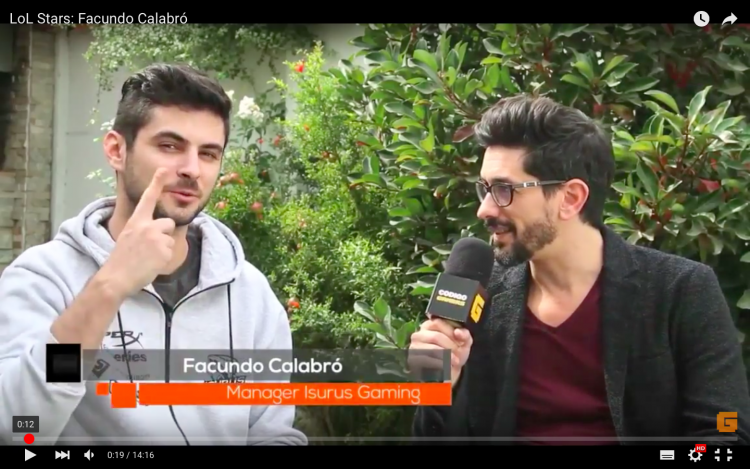 Facundo Calabró: «Los eSports son los deportes del futuro»