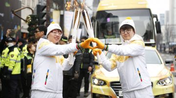 Así fue como un equipo de LoL cargó el fuego olímpico en Corea