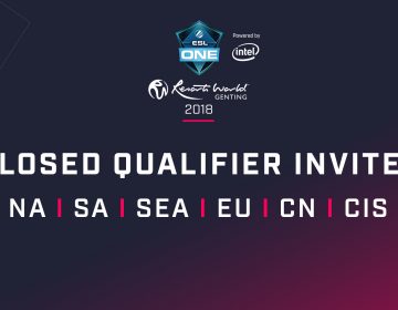 Infamous y SG entre los invitados a las eliminatorias de ESL One Genting