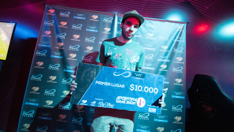 Joaquin es campeón de la liga TyC de Hearthstone
