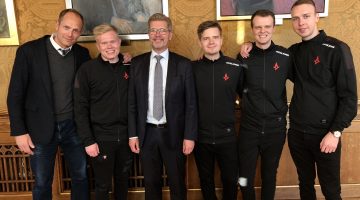 El mejor equipo de CS:GO se reúne con el alcalde de Copenhague