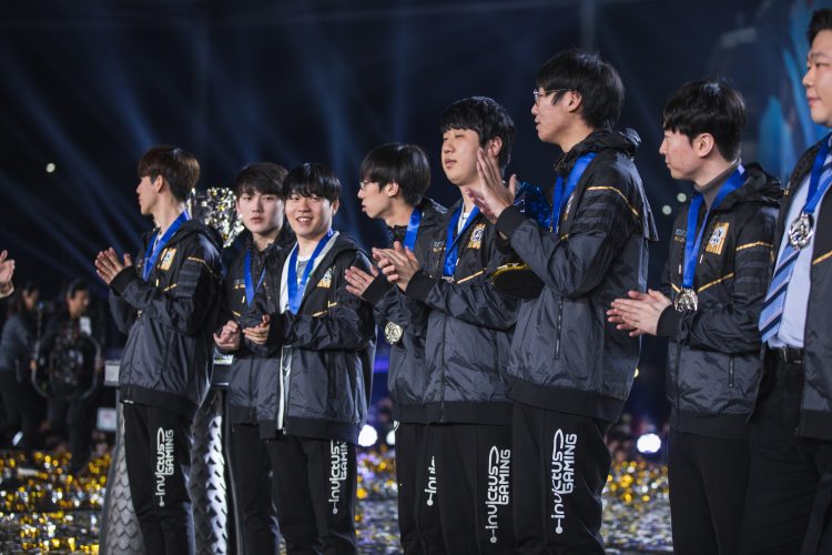 Invictus Gaming ya está pensando en sus posibles skins de League of Legends
