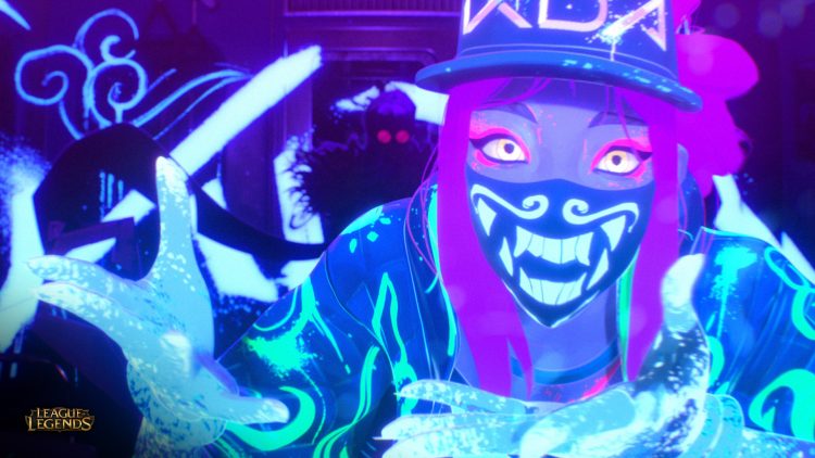 K/DA Akali neón podría ser una realidad