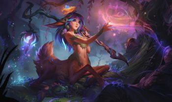 lillia splash art base lol