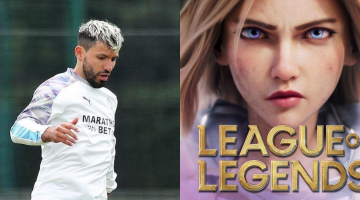Agüero aprende a jugar LoL, ¿deja el fútbol?