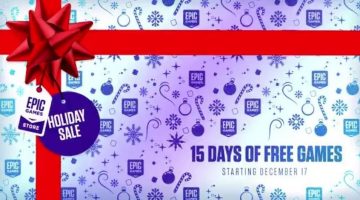 Epic Games celebra navidad con 15 días de juegos gratis