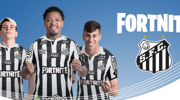 Fortnite patrocinará a Santos FC en la final de la Copa Libertadores