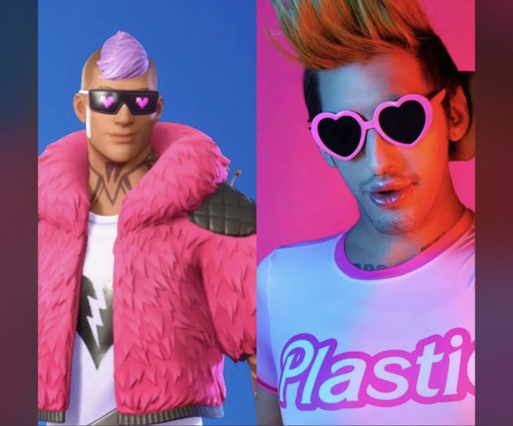 Streamer reclama derechos sobre una skin de Fortnite