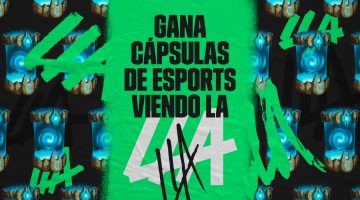 LoL: Obtén una Cápsula de Esports gratis con la LLA