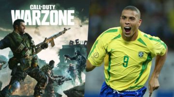 Ronaldo Nazário streameó en Twitch jugando CoD: Warzone