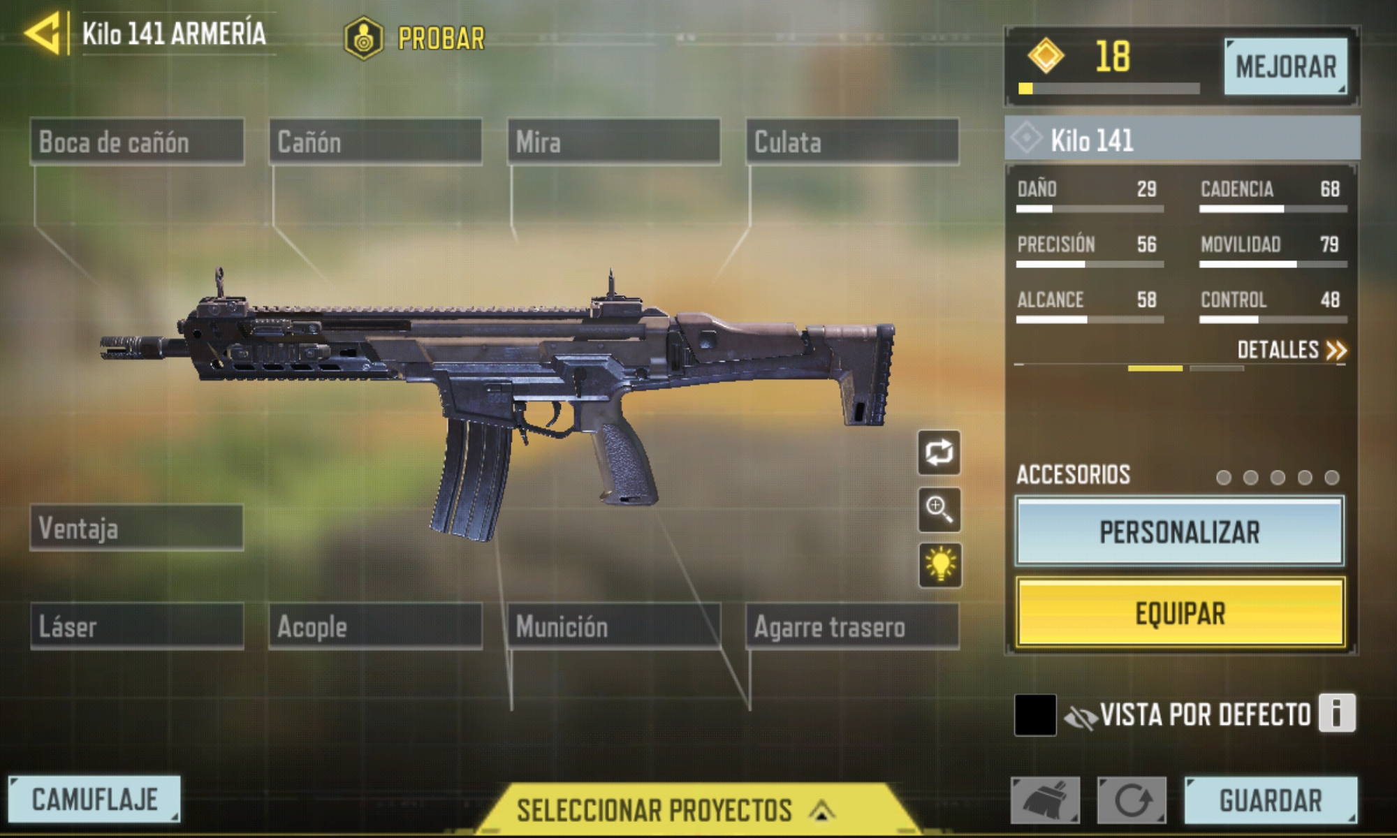 CoD Mobile Cómo armar y desbloquear la Kilo 141 CodigoEsports