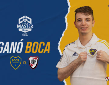 Liga Master Flow: Boca venció a River en un partidazo