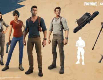 Fortnite: Así se ven las nuevas skins de Uncharted