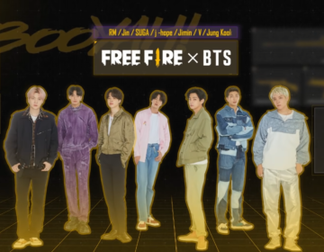 Así será la colaboración de Free Fire x BTS