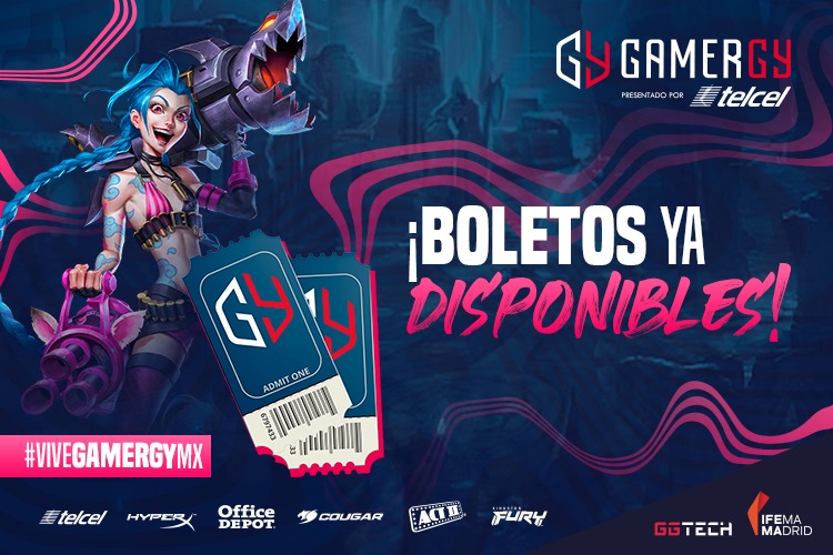 Gamergy México: Entradas y todo lo que tienes que saber