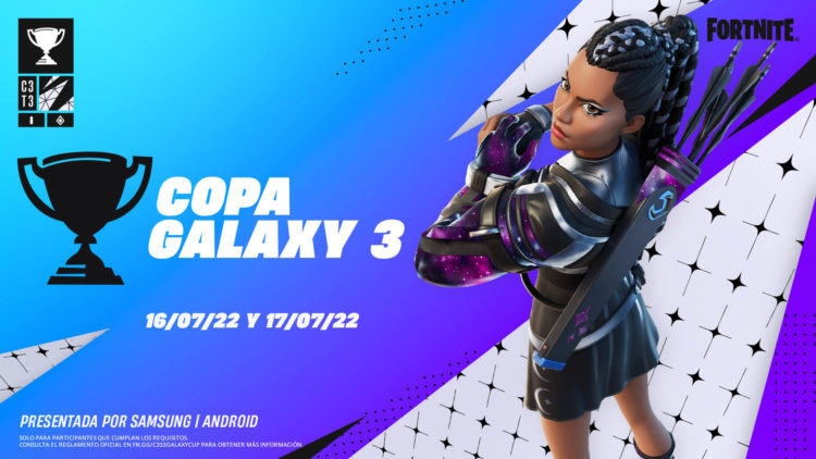 Fortnite: Ganen una skin en la Copa Galaxy 3