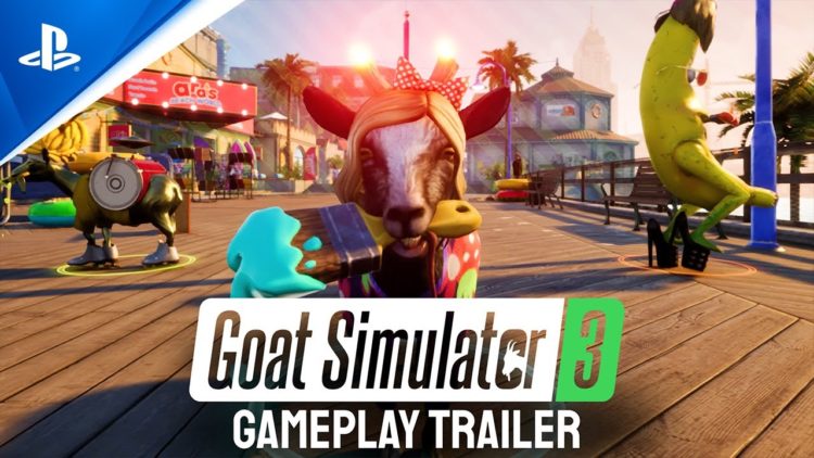 goat simulator 3 playstation 4 playstation 5 noviembre nuevos juegos titulos