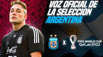 Momo será la voz oficial de Argentina en Qatar 2022