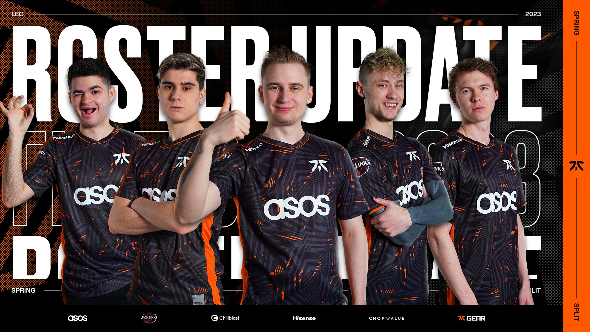 Lec Fnatic Presentó Su Nuevo Roster Para El Spring Split Codigoesports ― Codigoesports 0195