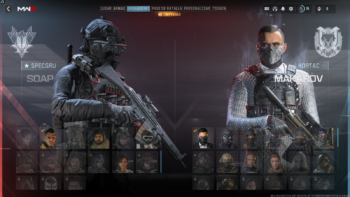 El menú de operadores incluye a todos los que ya tengas en Modern Warfare II. Vía Modern Warfare III