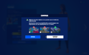 skins fortnite islas edad restriccion