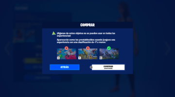 Fortnite: La restricción de uso de skins por edad