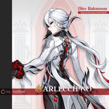 Arlecchino, nuevo personaje jugable en la versión 4.6 de Genshin Impact
