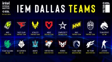 IEM Dallas 2024: Todos los equipos clasificados