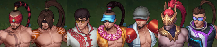 lee sin rework skins