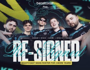 Beastcoast renueva su roster de Rainbow Six Siege por tres años más