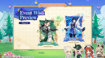 Genshin Impact: Banners de la primera mitad de la 4.8