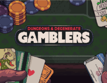 Dungeons & Degenerate Gamblers: Un roguelike de Blackjack