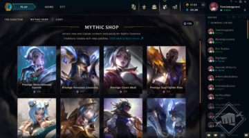 LoL: Llegan los Remates del Nexo y cambios a la Tienda Mítica