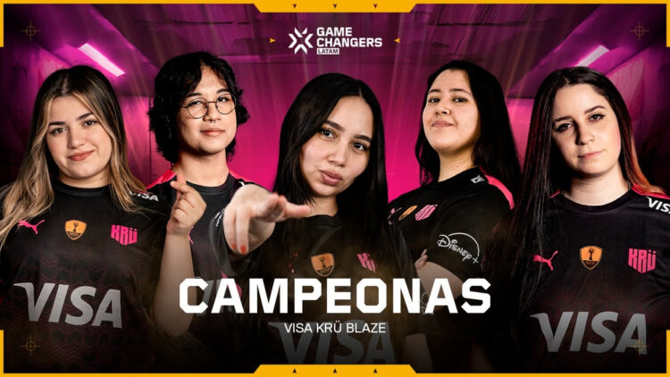 Game Changers: Visa KRÜ Blaze dominan la final regional y son campeonas