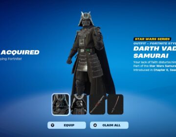 Fortnite: Skin Samurái Darth Vader provoca criticas de la comunidad