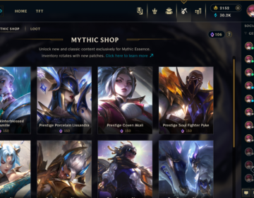 LoL: La nueva Tienda Mítica llega en el parche 14.24