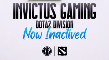 Dota 2: Invictus Gaming anunció que estarán inactivos