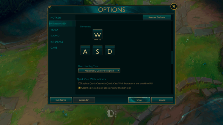 wasd